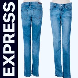 Express Stella Low-Rise Skinny Jeans